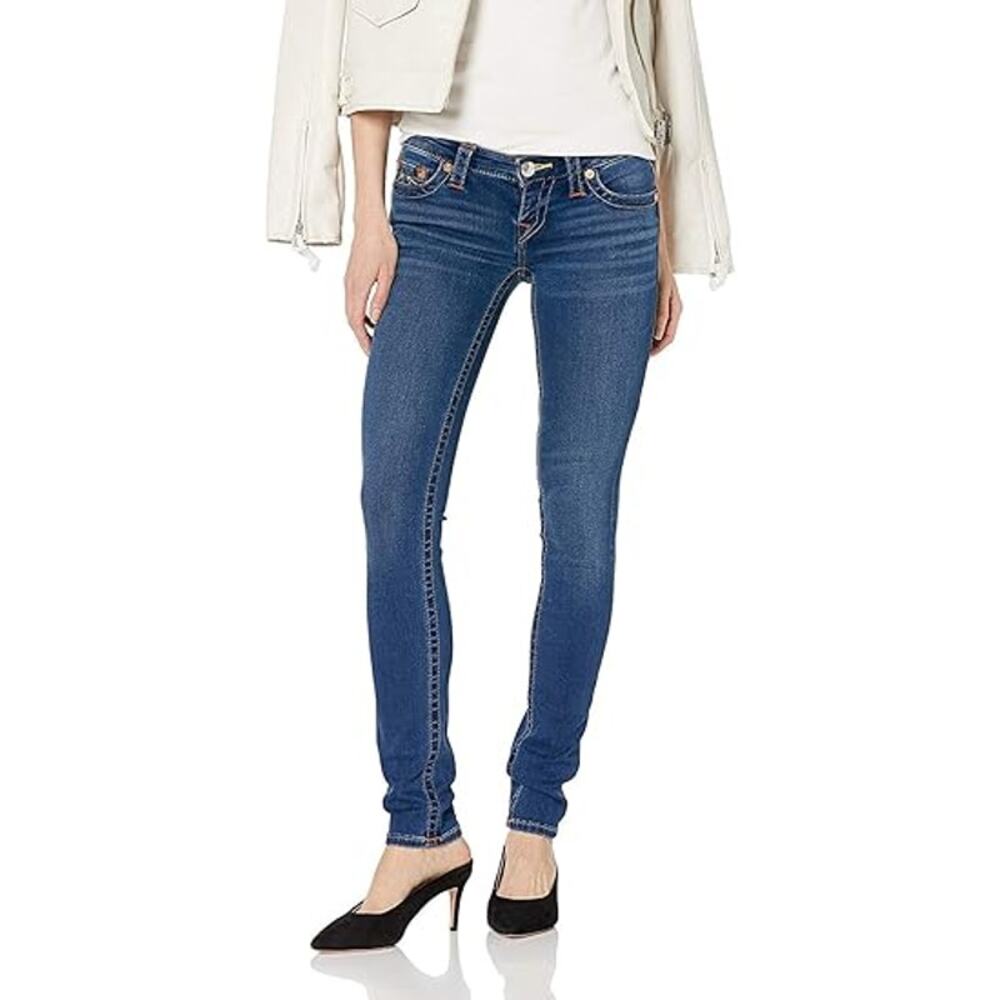 True Religion Women's Stella Low Rise Skinny Fit Jean - Size 31